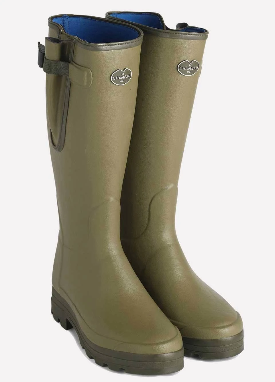 Le Chameau Mens Vierzonord Wellingtons - Vert Vierzon 4 Le Chameau Mens Vierzonord Wellingtons - Vert Vierzon - Image 2
