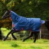 Amigo Mio All-In-One Heavy Turnout - Dark Blue/Red -Equestrian Supply Store 300gallinone