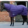 Weatherbeeta Channel Quilt Combo Heavy - Purple/Black