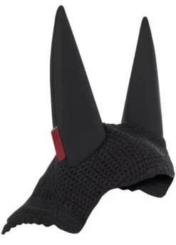 LeMieux Acoustic Pro Fly Hood - Black 7 LeMieux Acoustic Pro Fly Hood - Black -Equestrian Supply Store acousticproblk2rdy