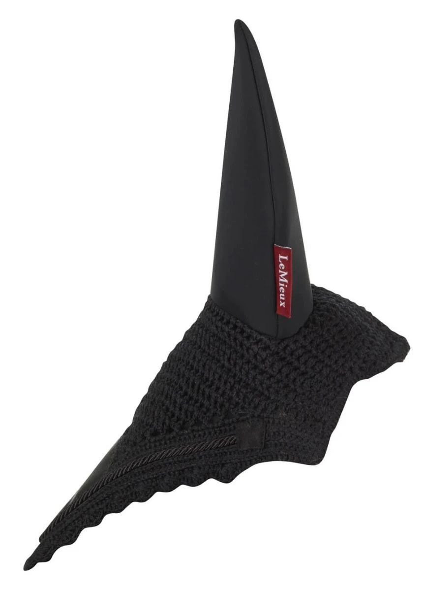 LeMieux Acoustic Pro Fly Hood - Black 4 LeMieux Acoustic Pro Fly Hood - Black - Image 2