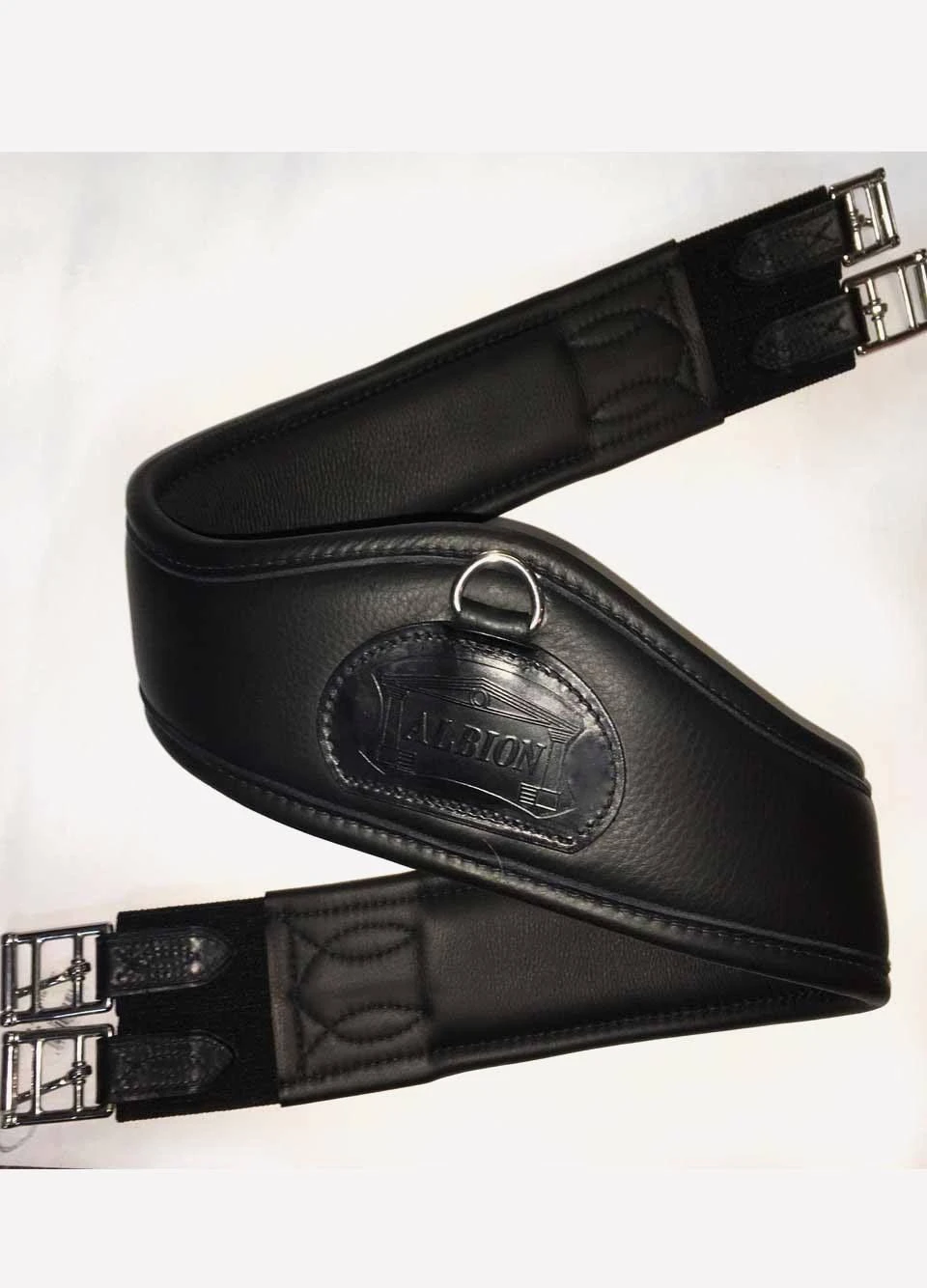 Albion New Long Girth With D-Ring - Black 3 Albion New Long Girth With D-Ring - Black