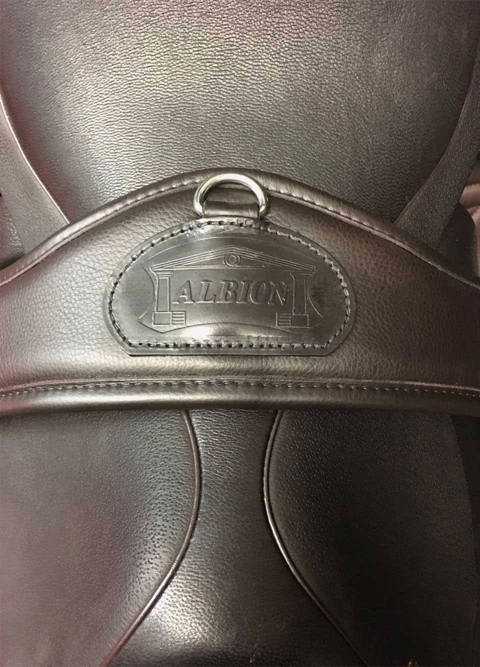 Albion New Long Girth With D-Ring - Brown 3 Albion New Long Girth With D-Ring - Brown