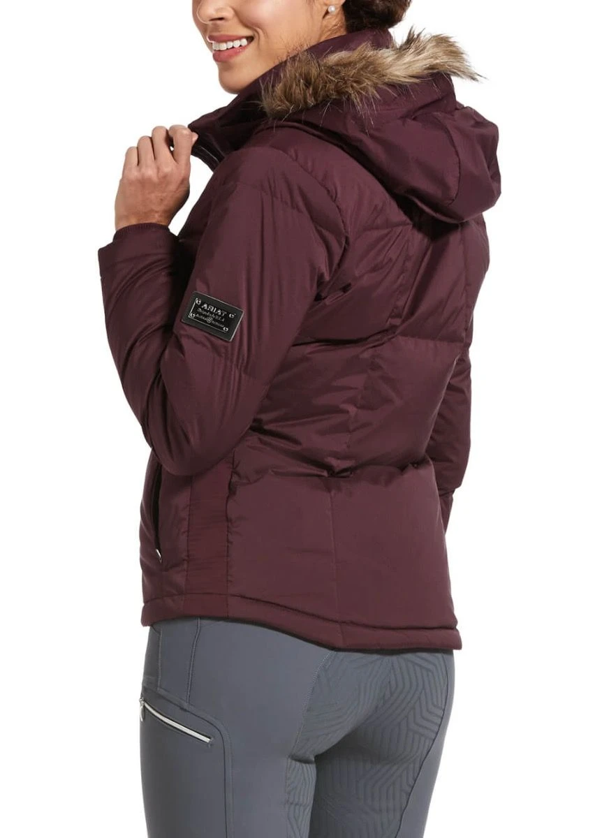 Ariat Ladies Altitude Down Jacket - Winetasting 4 Ariat Ladies Altitude Down Jacket - Winetasting - Image 2