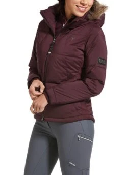 Ariat Ladies Altitude Down Jacket - Winetasting 13 Ariat Ladies Altitude Down Jacket - Winetasting -Equestrian Supply Store altitudedownjcktwinerdy
