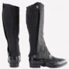 Hy Amara Junior Half Chaps - Black 1 Hy Amara Junior Half Chaps - Black -Equestrian Supply Store amarahalfchapsblk 2