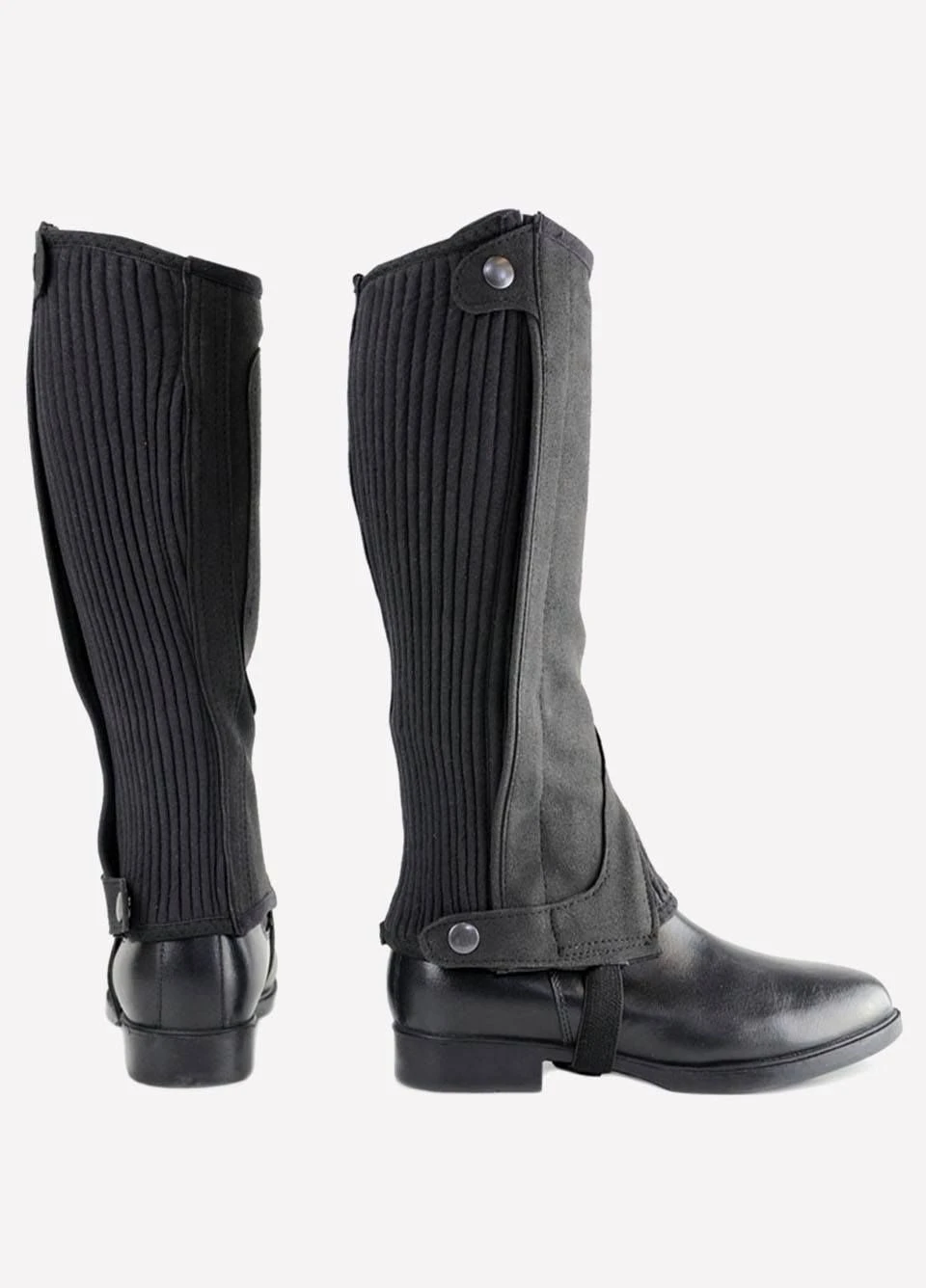 Hy Amara Junior Half Chaps - Black 3 Hy Amara Junior Half Chaps - Black