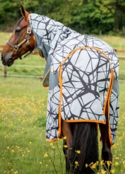 Amigo 3-in-1 CamoFly - Grey/Orange 12 Amigo 3-in-1 CamoFly - Grey/Orange -Equestrian Supply Store amigo 3in1 camofly 3rdy