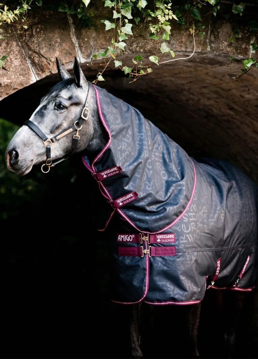 Amigo Hero 600D Ripstop Plus Lite - Navy HW Print/Burgundy 4 Amigo Hero 600D Ripstop Plus Lite - Navy HW Print/Burgundy - Image 2