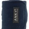 Anky Polo Bandages - Dark Navy 1 Anky Polo Bandages - Dark Navy -Equestrian Supply Store ankybandagesnavy1rdy
