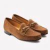 Fairfax & Favor Ladies Suede Apsley Loafers - Tan -Equestrian Supply Store apsleytan1