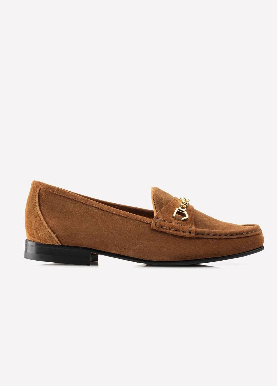 Fairfax & Favor Ladies Suede Apsley Loafers - Tan 4 Fairfax & Favor Ladies Suede Apsley Loafers - Tan - Image 2