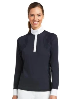 Ariat Auburn L/S Show Shirt - Navy