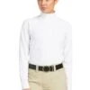 Ariat Auburn L/S Show Shirt - White -Equestrian Supply Store ariat auburn show shirt white 1rdy