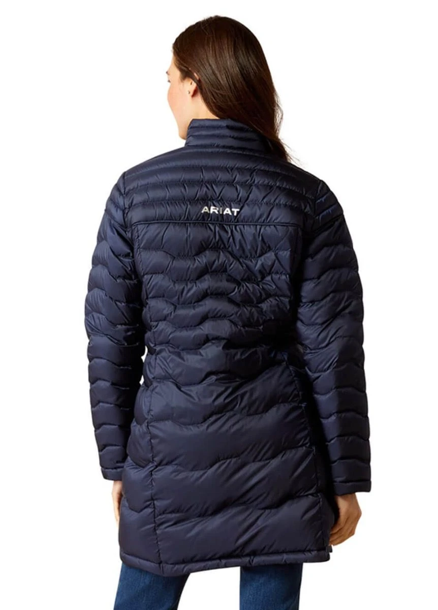 Ariat Ideal Down Coat - Navy 4 Ariat Ideal Down Coat - Navy - Image 2