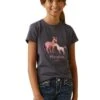 Ariat Youth Cuteness T-Shirt - Periscope -Equestrian Supply Store ariat cuteness periscope 1rdy