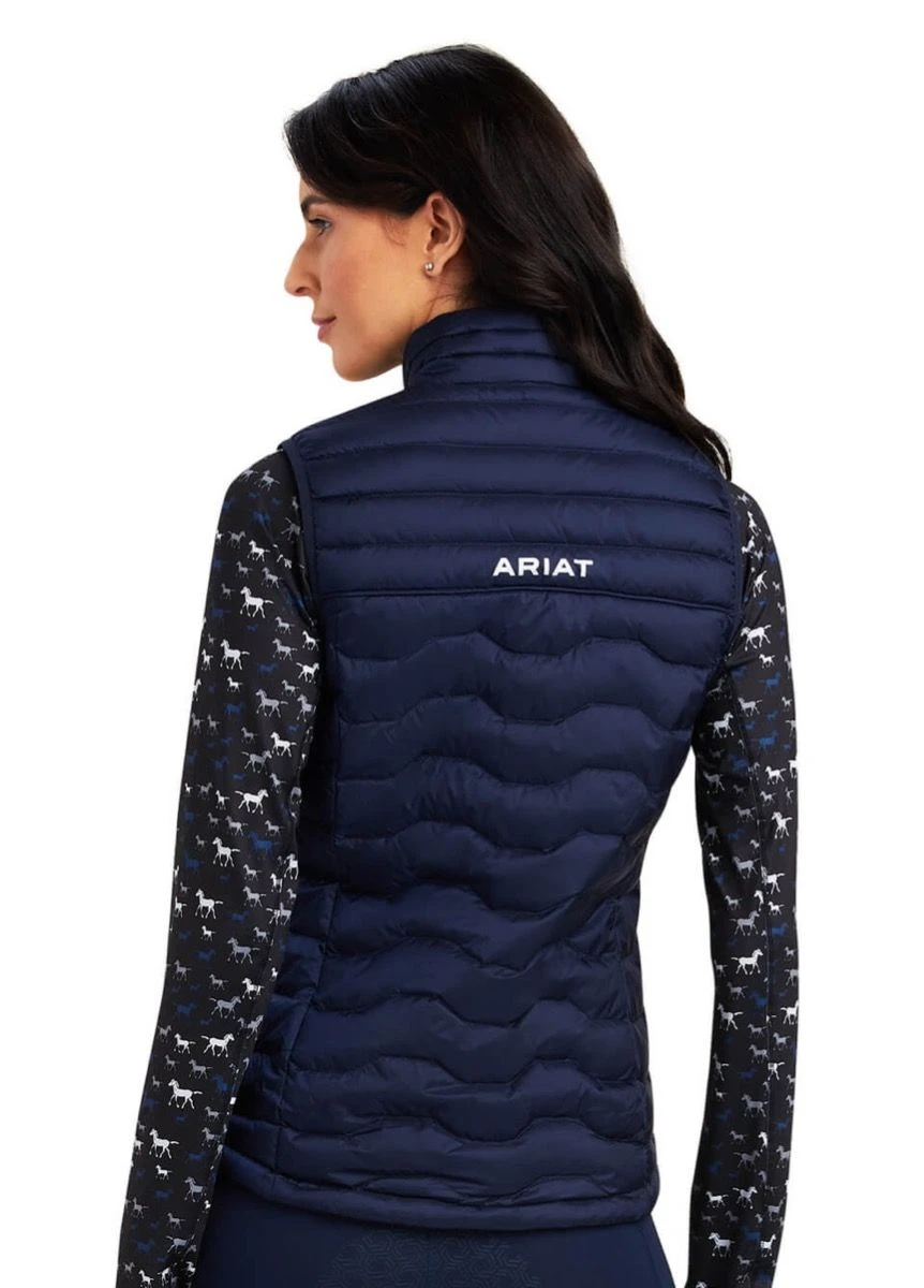 Ariat Ideal Down Vest - Navy Eclipse 4 Ariat Ideal Down Vest - Navy Eclipse - Image 2