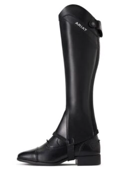 Ariat Palisade Half Chap - Black 9 Ariat Palisade Half Chap - Black -Equestrian Supply Store ariat palisade chap black 4rdy