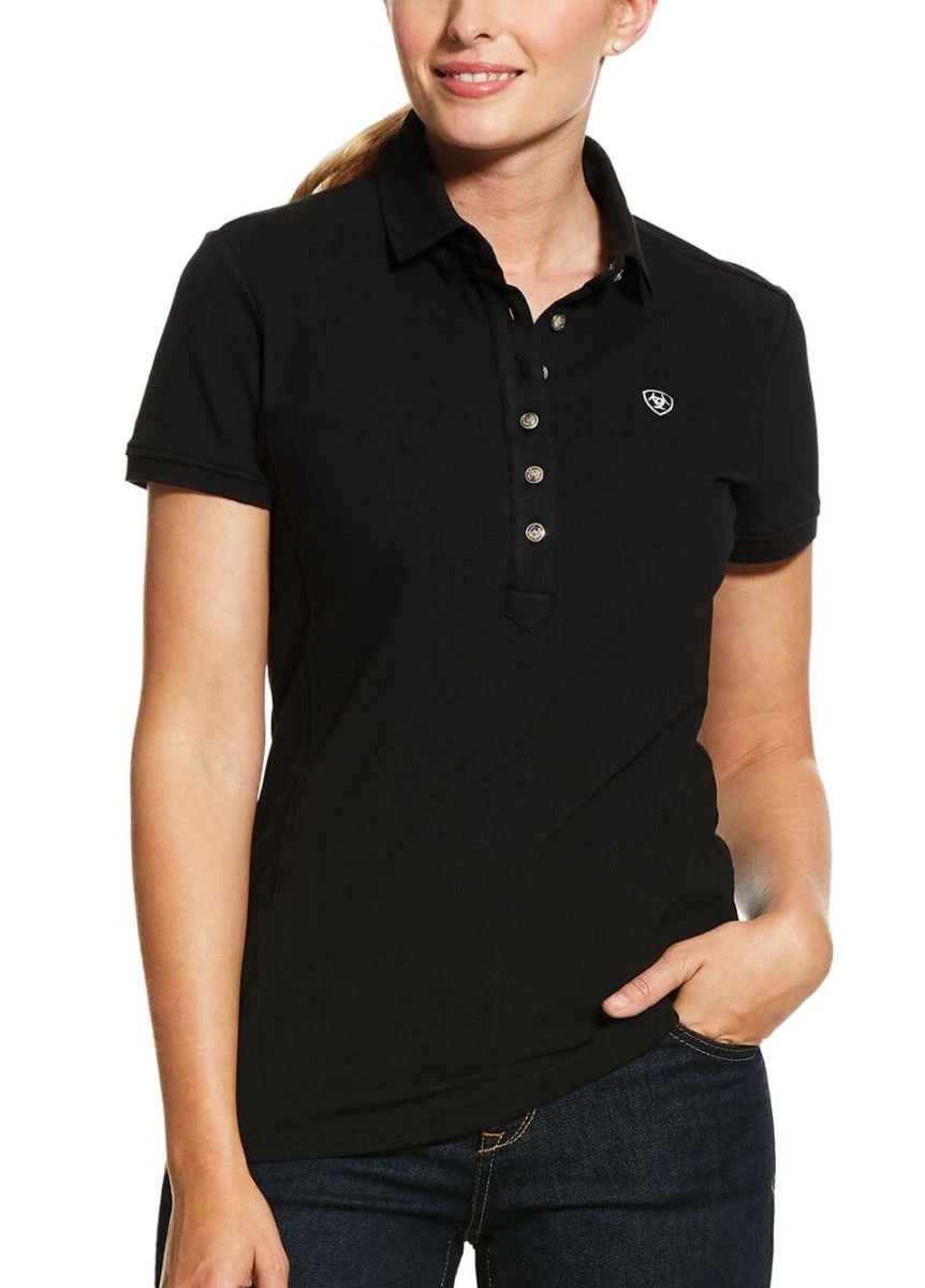 Ariat Prix 2.0 Polo - Black 2 Ariat Prix 2.0 Polo - Black