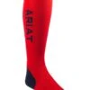 Ariat Performance Socks - Red/Navy 1 Ariat Performance Socks - Red/Navy -Equestrian Supply Store ariat socks red navy 1rdy