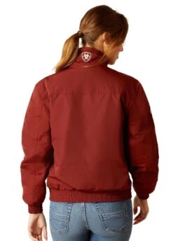 Ariat Women's Insulated Stable Jacket - Fired Brick -Equestrian Supply Store ariat stable jacket brick 2rdy