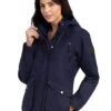 Ariat Sterling Parka - Navy Heather -Equestrian Supply Store ariat sterling parka navy 1rdy