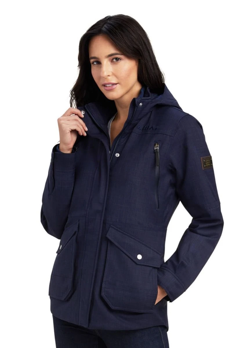 Ariat Sterling Parka - Navy Heather 3 Ariat Sterling Parka - Navy Heather