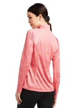 Ariat Sunstopper 2.0 1/4 Zip Baselayer - Trot Line Print -Equestrian Supply Store ariat sunstopper 1 4 zip trot line 2rdy