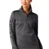 Ariat Tek Team 1/2 Zip Sweatshirt - Ebony -Equestrian Supply Store ariat tek ebony 1rdy