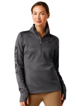 Ariat Tek Team 1/2 Zip Sweatshirt - Ebony