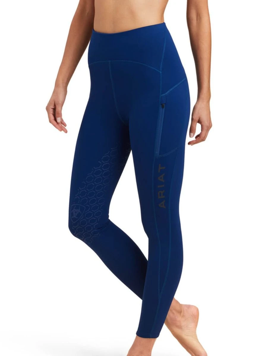 Ariat Venture Thermal Tights - Estate Blue 3 Ariat Venture Thermal Tights - Estate Blue