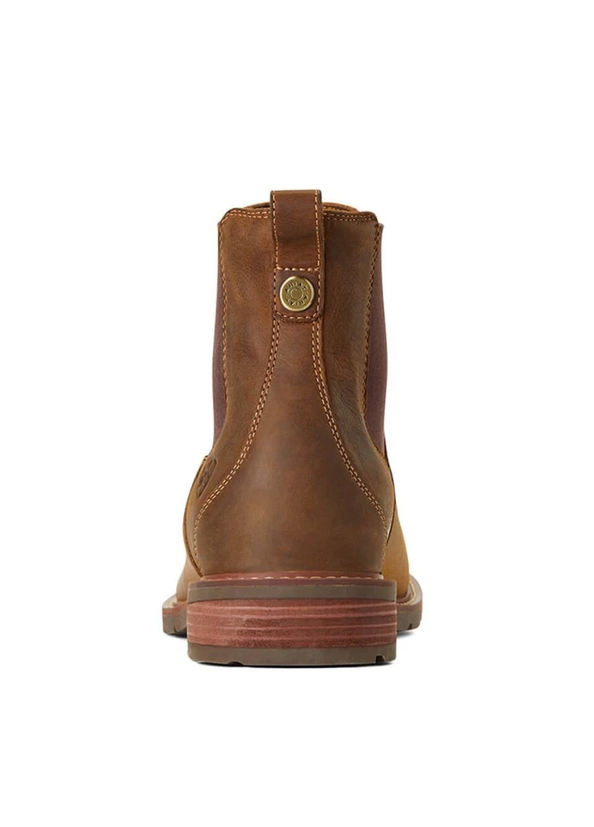 Ariat Mens Wexford H20 Chelsea Boot - Weathered Brown 4 Ariat Mens Wexford H20 Chelsea Boot - Weathered Brown - Image 2