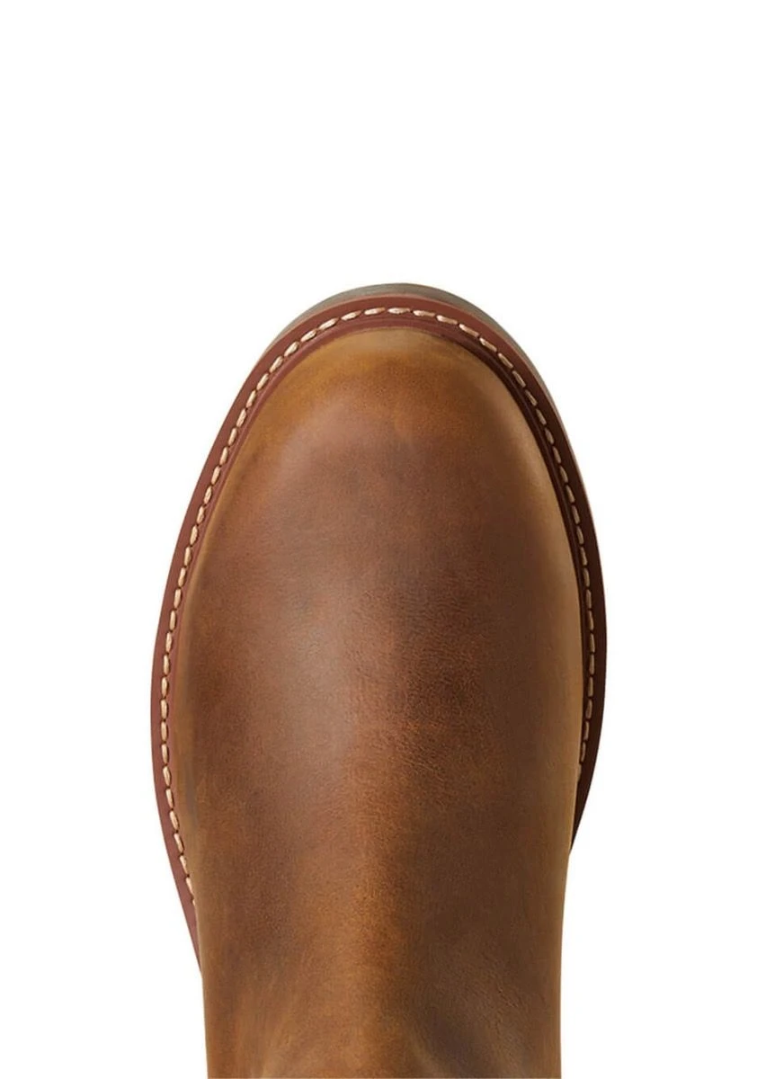 Ariat Mens Wexford H20 Chelsea Boot - Weathered Brown 6 Ariat Mens Wexford H20 Chelsea Boot - Weathered Brown - Image 4