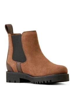 Ariat Wexford Lug H2O Chelsea Boot - Dark Earth -Equestrian Supply Store ariat wexford dark earth 3rdy