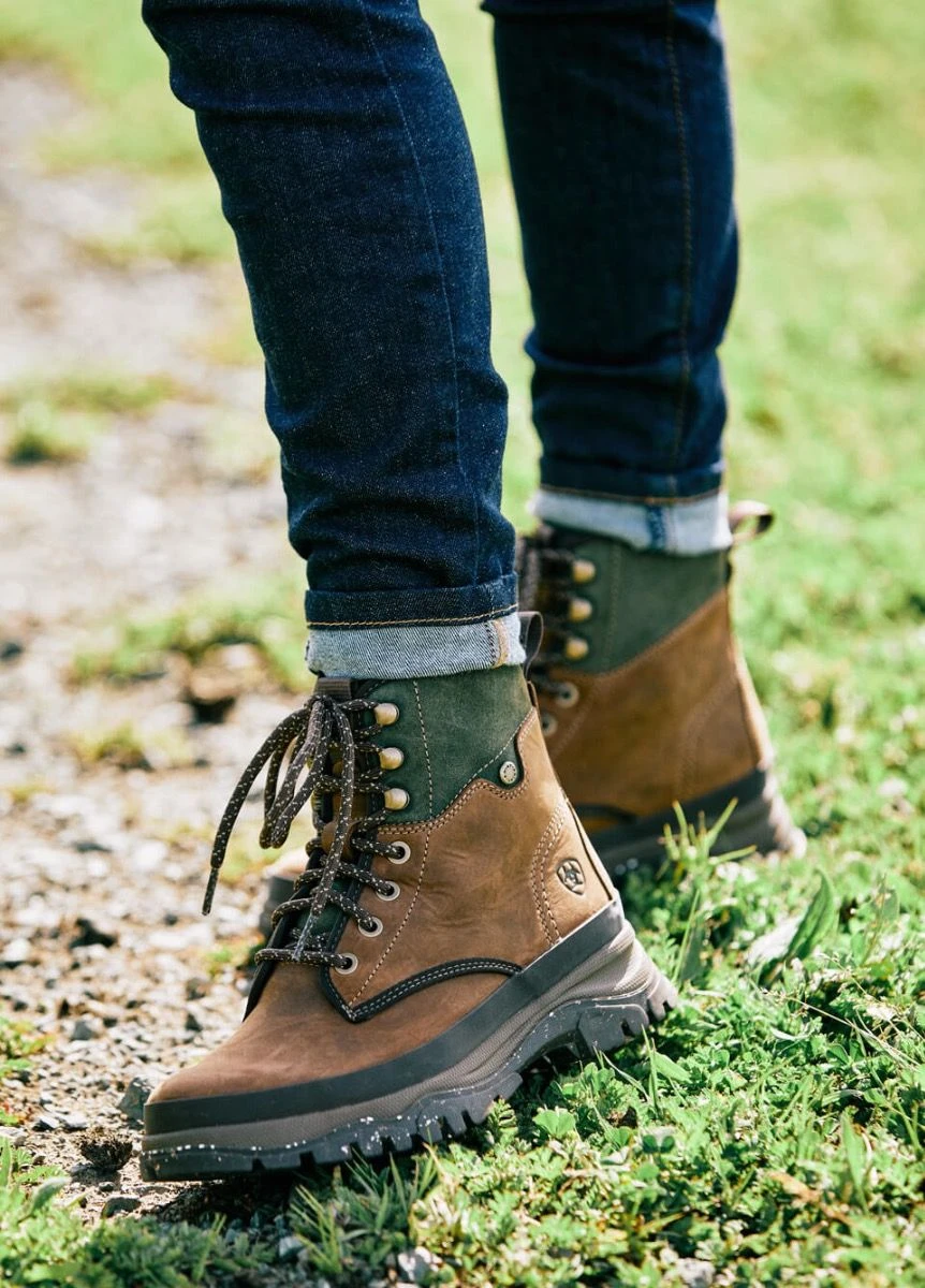 Ariat Womens Moresby Waterproof Boot - Oily Distressed Brown 3 Ariat Womens Moresby Waterproof Boot - Oily Distressed Brown