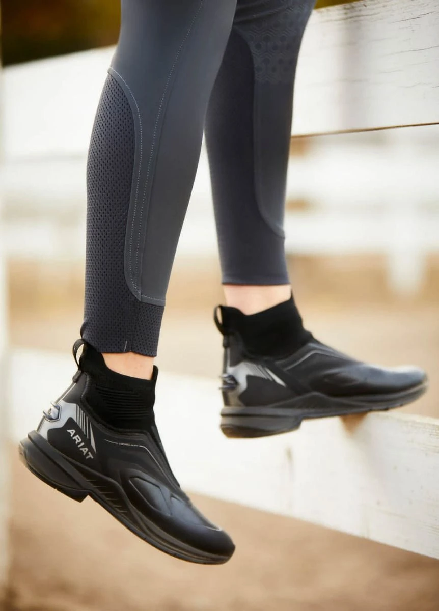 Ariat Ascent Paddock Boot - Black 8 Ariat Ascent Paddock Boot - Black - Image 6