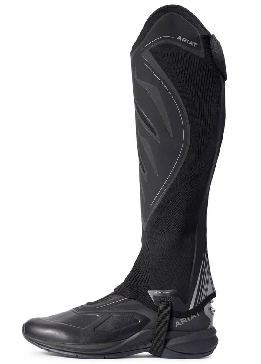 Ariat Ascent Half Chaps - Black 6 Ariat Ascent Half Chaps - Black - Image 4
