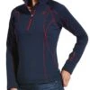 Ariat Conquest 2.0 1/2 Zip Top - Navy 2 Ariat Conquest 2.0 1/2 Zip Top - Navy -Equestrian Supply Store ariatconquestnavy1rdy