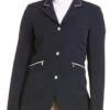 Ariat Galatea Asteri Show Coat - Navy -Equestrian Supply Store ariatgalateanavy3rdy