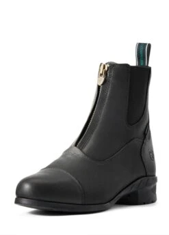 Ariat Womens Heritage LV Insulated H20 Zip Boots - Black -Equestrian Supply Store ariativziph20ins5rdy