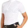 Ariat Showstopper 3.0 Show Shirt - White -Equestrian Supply Store ariatshowstopperwhite2rdy