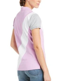 Ariat Taryn Polo - Violet Tulle -Equestrian Supply Store ariattarynviolettulle2rdy