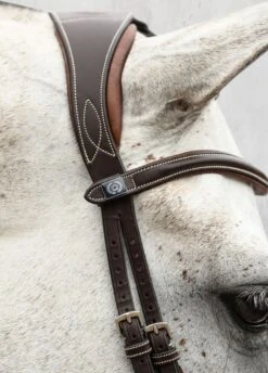 PS Of Sweden Athens Bridle - Brown 15 PS Of Sweden Athens Bridle - Brown -Equestrian Supply Store athensbrndetailrdy