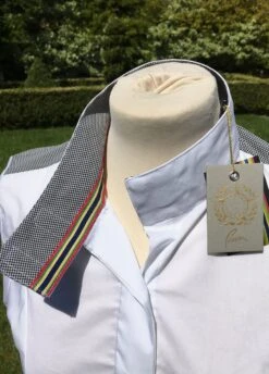 Pessoa Ladies Bahia Competition Shirt - White -Equestrian Supply Store bahia3