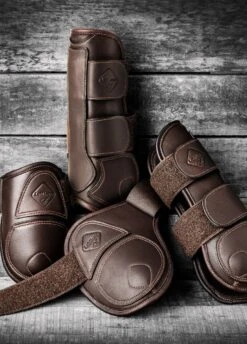 LeMieux Capella Fetlock Boots - Brown 10 LeMieux Capella Fetlock Boots - Brown -Equestrian Supply Store bcapella