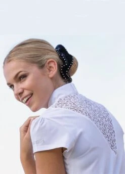 Equetech Womens Bella Competition Shirt - White 6 Equetech Womens Bella Competition Shirt - White -Equestrian Supply Store bellashirtrdy