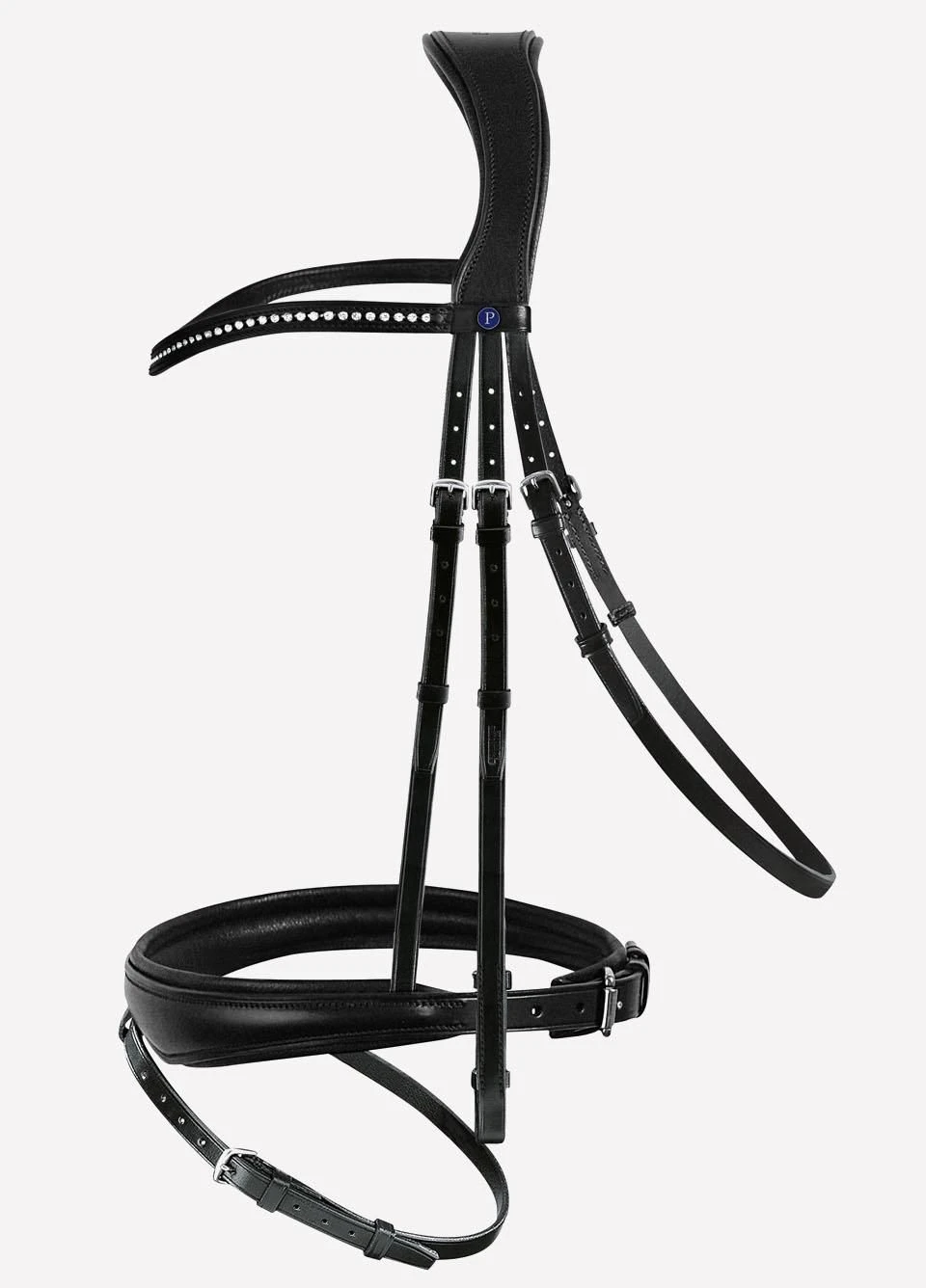 Passierblu Spirit Snaffle Bridle - Black 3 Passierblu Spirit Snaffle Bridle - Black