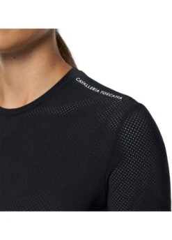 Cavalleria Toscana Perforated T-Shirt - Navy 9 Cavalleria Toscana Perforated T-Shirt - Navy -Equestrian Supply Store cavalleria toscana perforated tshirt navy 4rdy