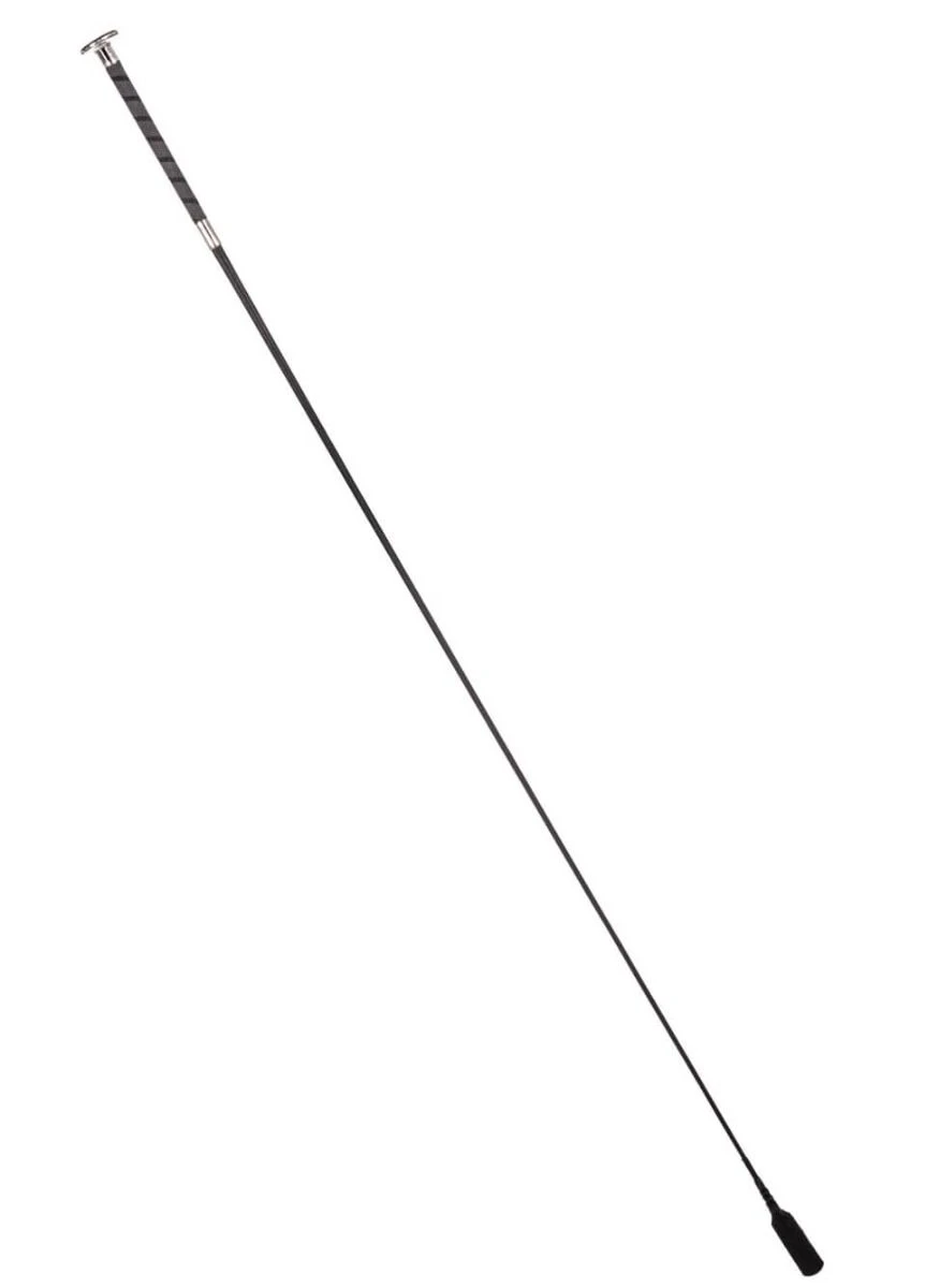 Country Direct DR28 Metal Cap Dressage Whip - Black 3 Country Direct DR28 Metal Cap Dressage Whip - Black