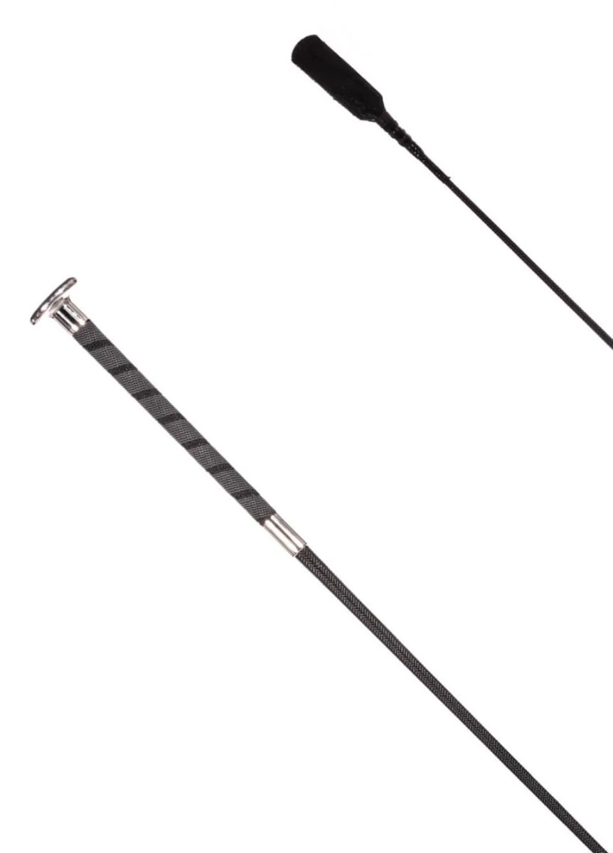 Country Direct DR28 Metal Cap Dressage Whip - Black 4 Country Direct DR28 Metal Cap Dressage Whip - Black - Image 2